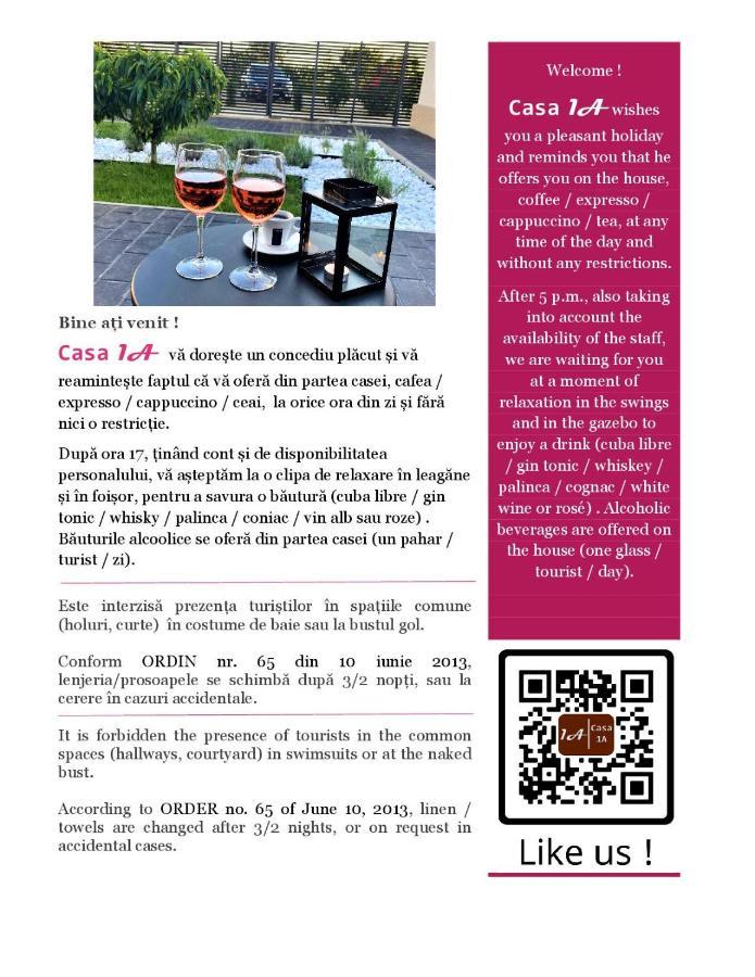 Casa 1A Hotel Eforie Sud  Buitenkant foto